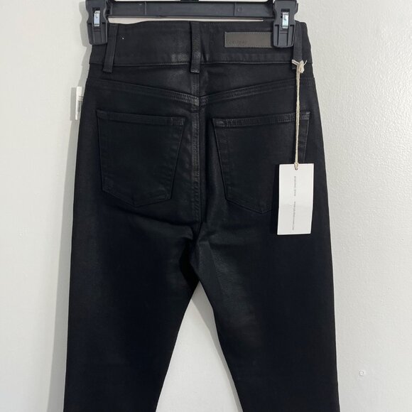 Grlfrnd Oriana Coated Ankle Skinny Jeans in Got Away Again Size 24 NEW - Picture 5 of 9